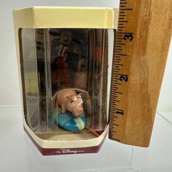 Disney Tiny Kingdom Toy Story 1995 Hamm Miniature Figurine In Original Box - Picture 5 of 6
